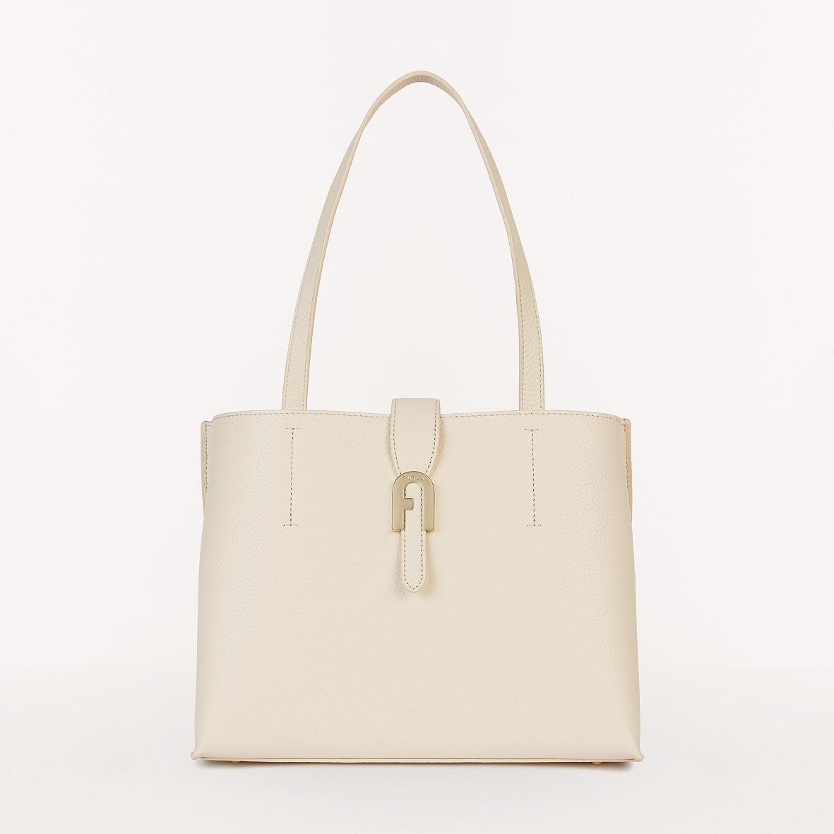 Furla Sofia Handbags Beige Women South Africa YB1847203